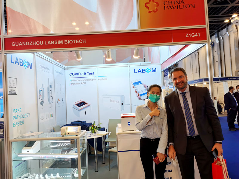 【展(zhan)會(hui)迴(hui)顧(gu)】藍(lan)勃(bo)生物精綵亮(liang)相(xiang)2022 MEDLAB Middle East